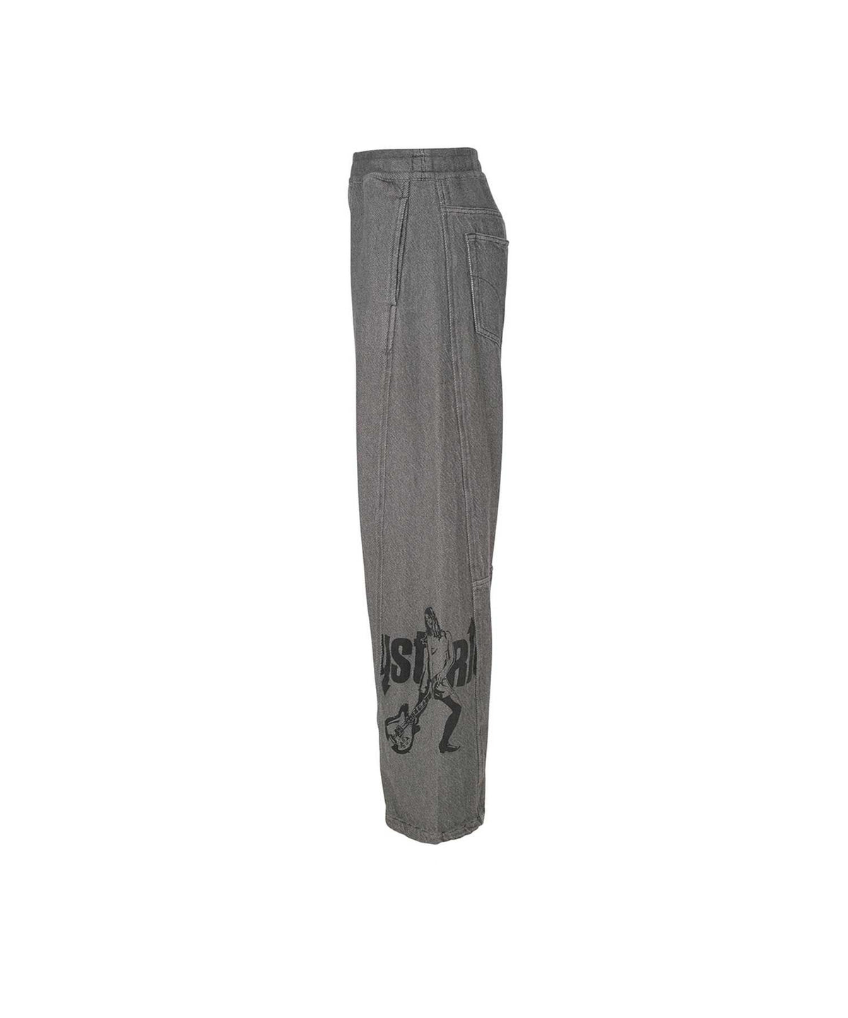 UP DOWN GIRL Denim Easy Pants