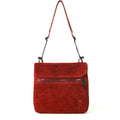 WATER PROOF SUEDE SACOCHE/WINE