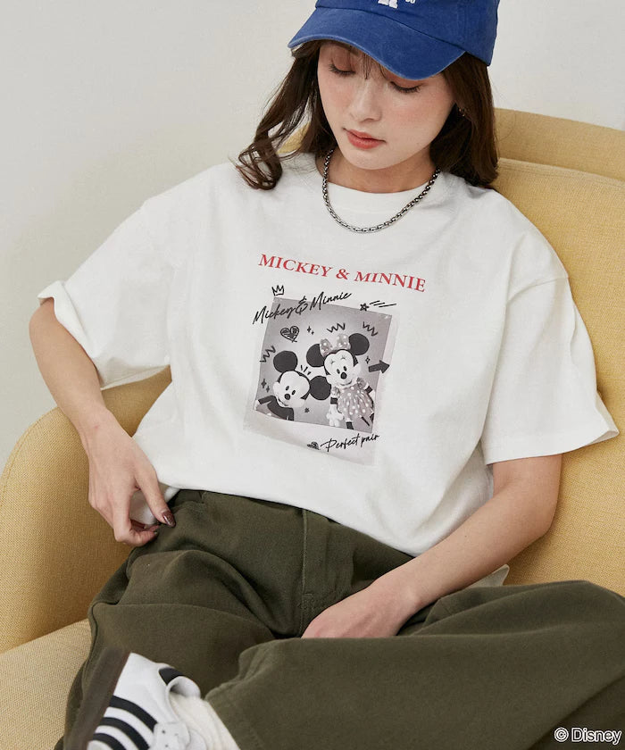 Minnie Mouse Graffiti Style Photo Art T-Shirt Limited Edition