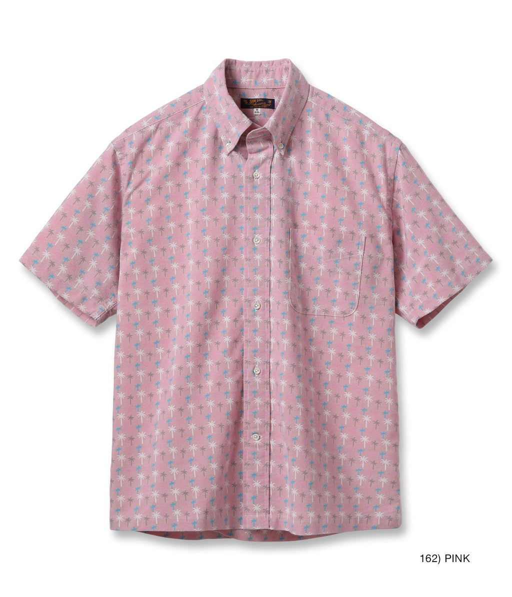 COOLMAX Oxford B.D. Shirt Palm Tree