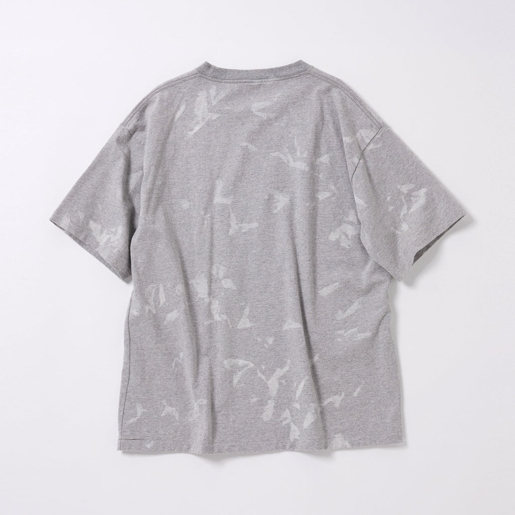 GL79314 / U.S. COTTON REGULAR T-SHIRT UNEVEN DYED