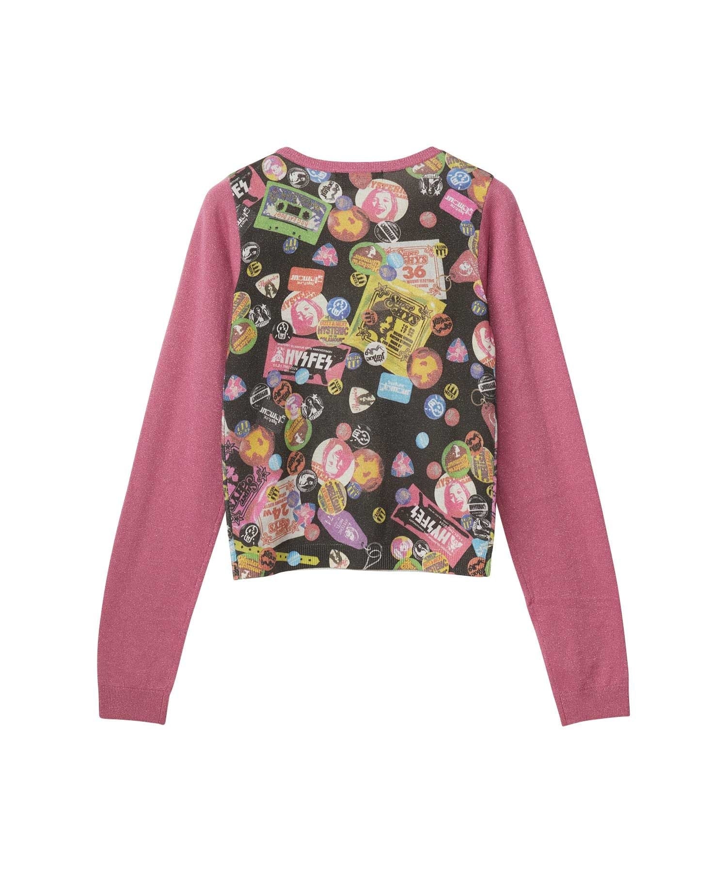 GUITAR DAYS Pattern Pullover