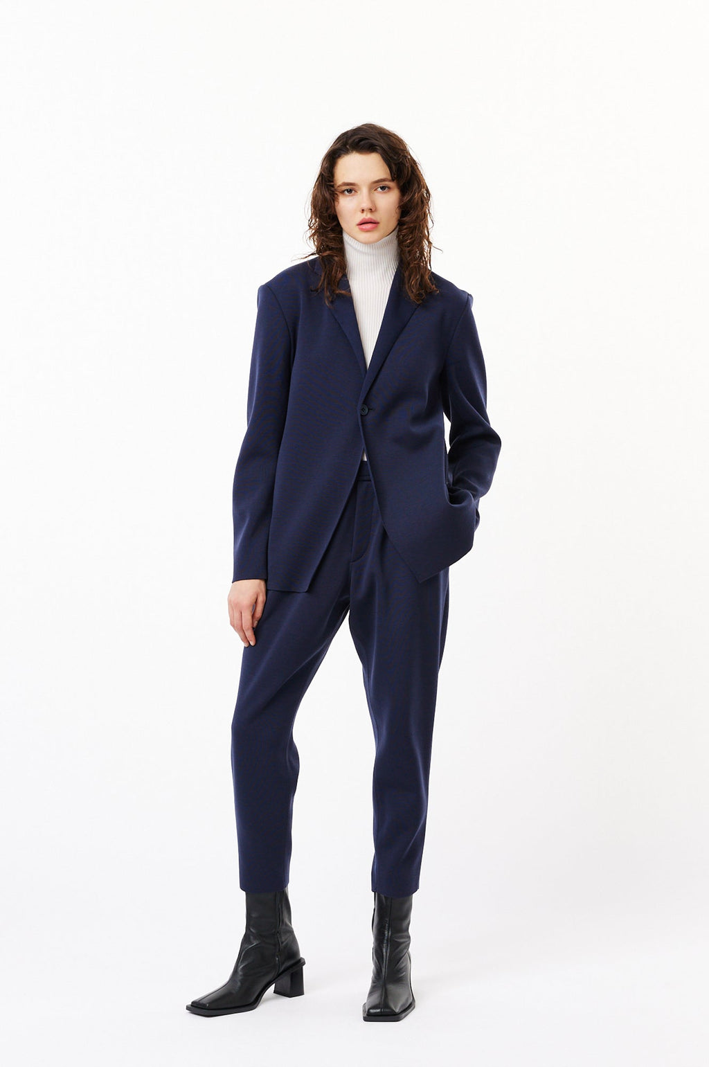TW MILAN RIB TAILORED JACKET