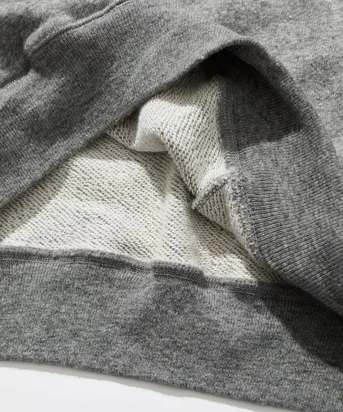 Merino Wool＋Cotton Loop Back Sweat Hoodie