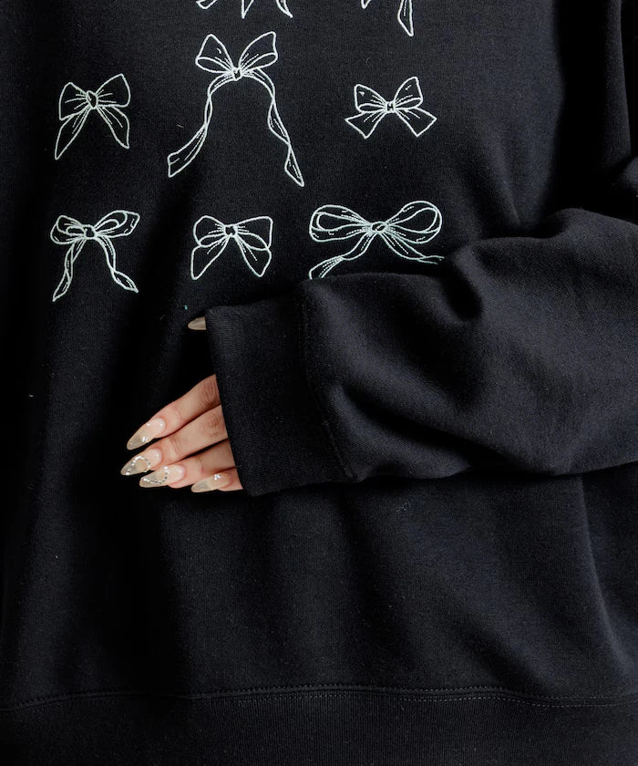 Ribbon Embroidery Crew Sweat Limited Edition