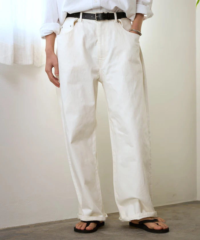 Design Tuck Japan Denim / Wide Silhouette
