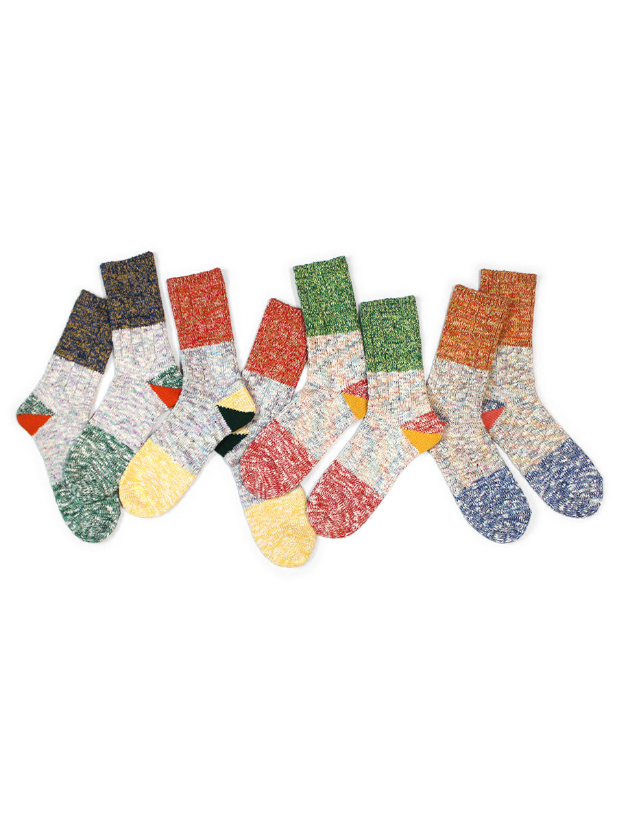 60 Pairs Heel 2TONE Socks