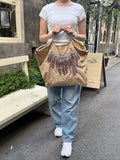 San Feather(l#108tan-333111)