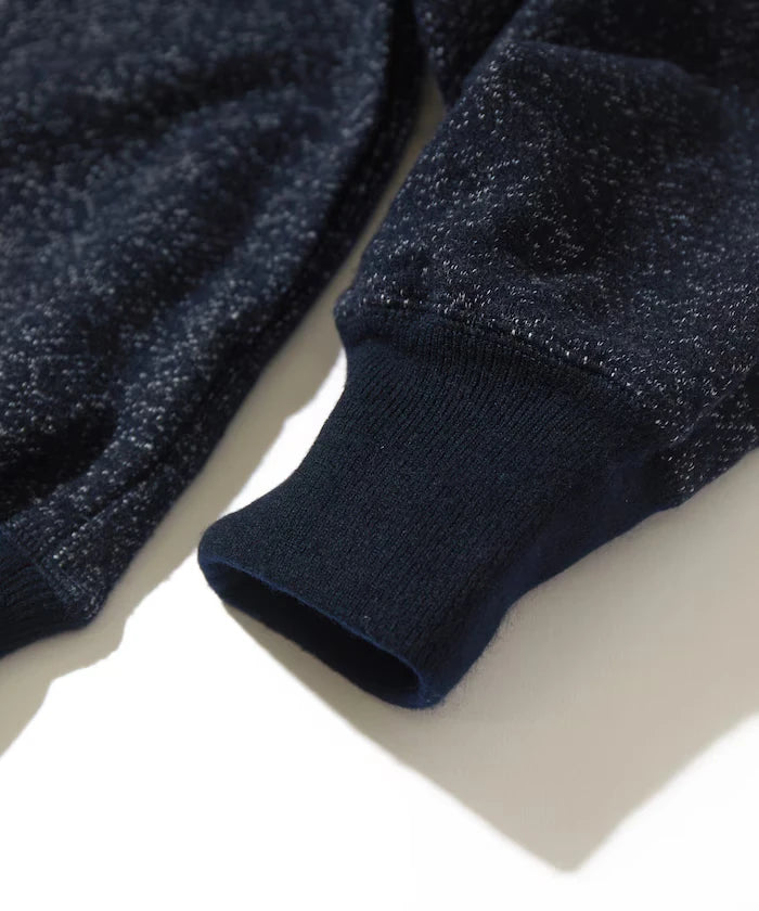 Merino Wool＋Cotton Loop Back heather Sweatshirt