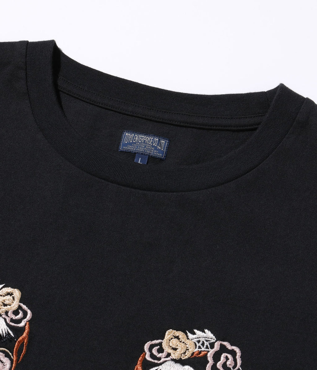 SUKA T-SHIRT EMBROIDERED “RISING DRAGON”