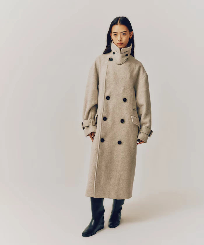 Oversized Recycled Wool Coat