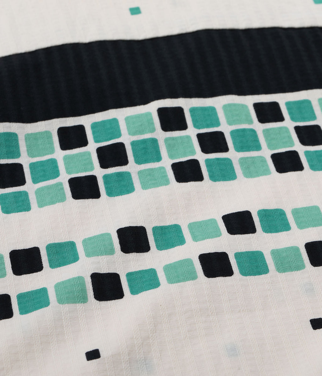 Dobby Cotton Open Shirt Square
