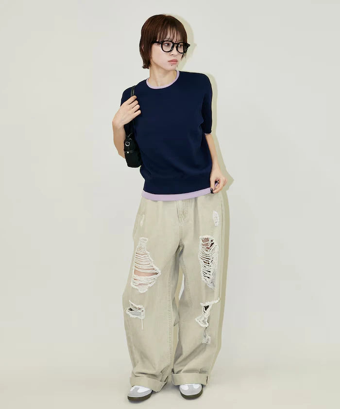 Color Scheme Summer Knit Pullover Limited Edition