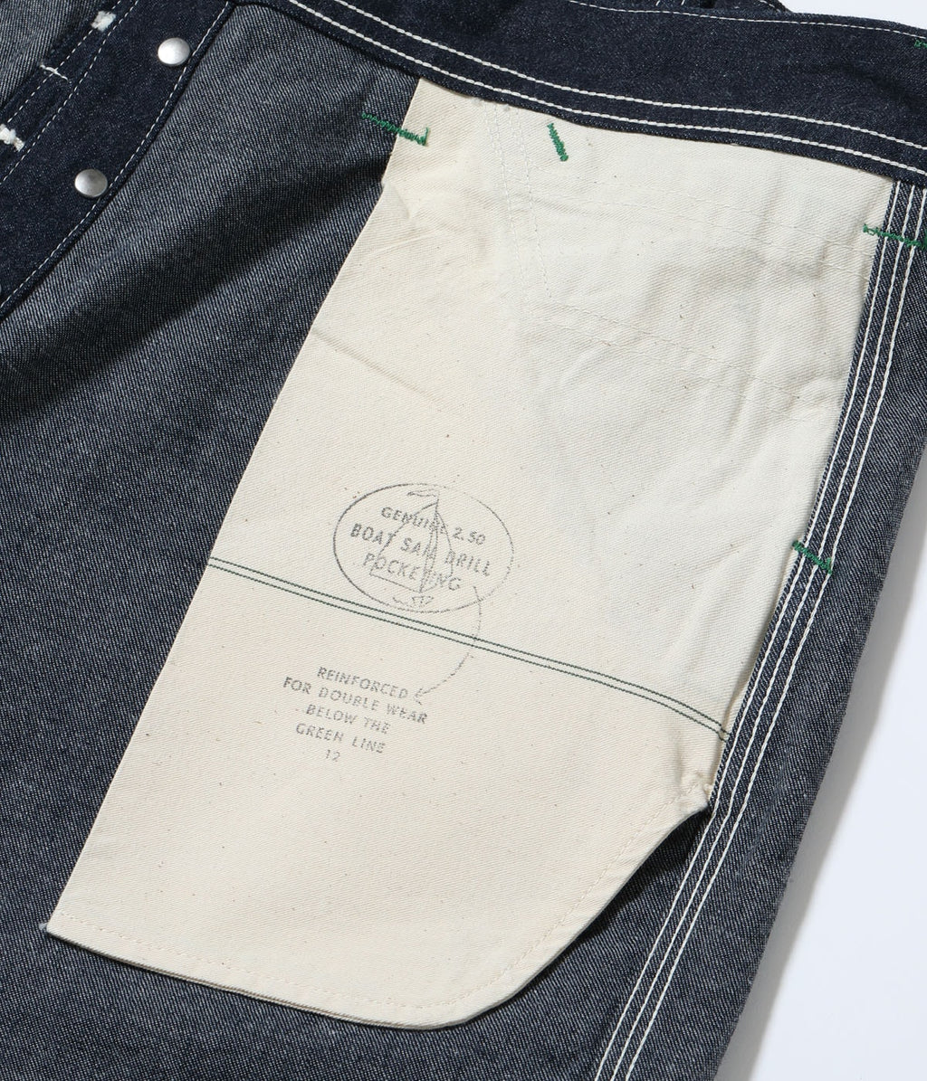 11oz. Blue Denim Work Shorts