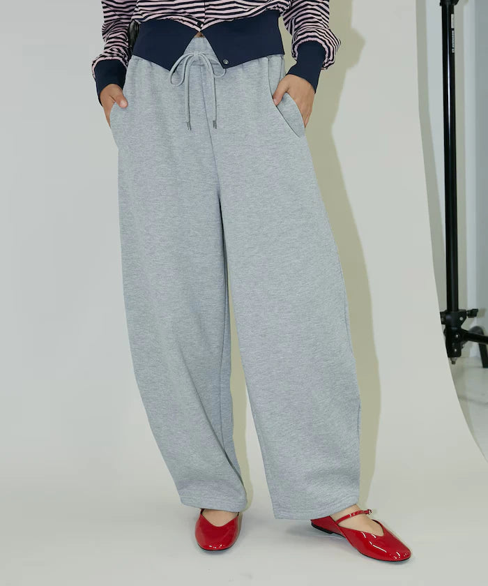 Brushed Back Sweat Curve Pants Limited Edition