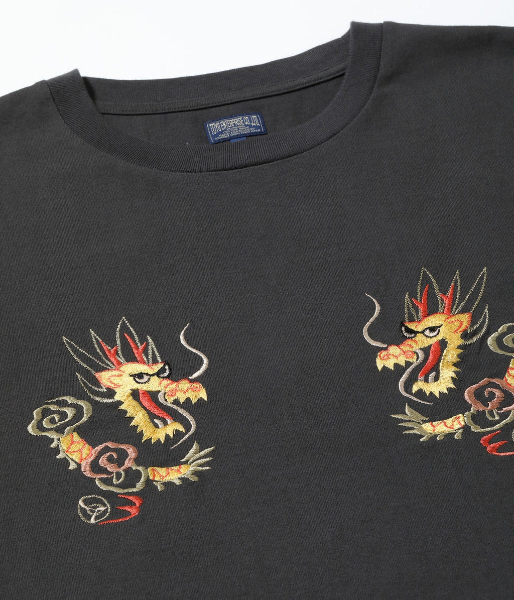 SUKA T-Shirt Embroidered 'Dragon'
