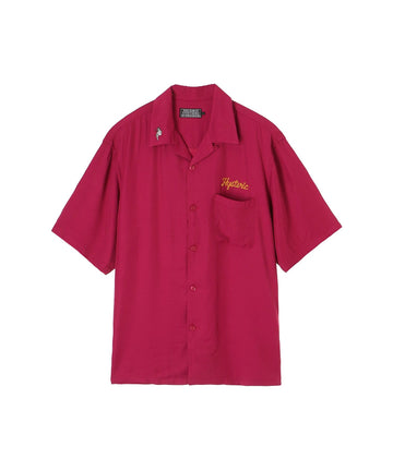 SUPER FUZZ GARAGE Embroidered Bowling Shirt
