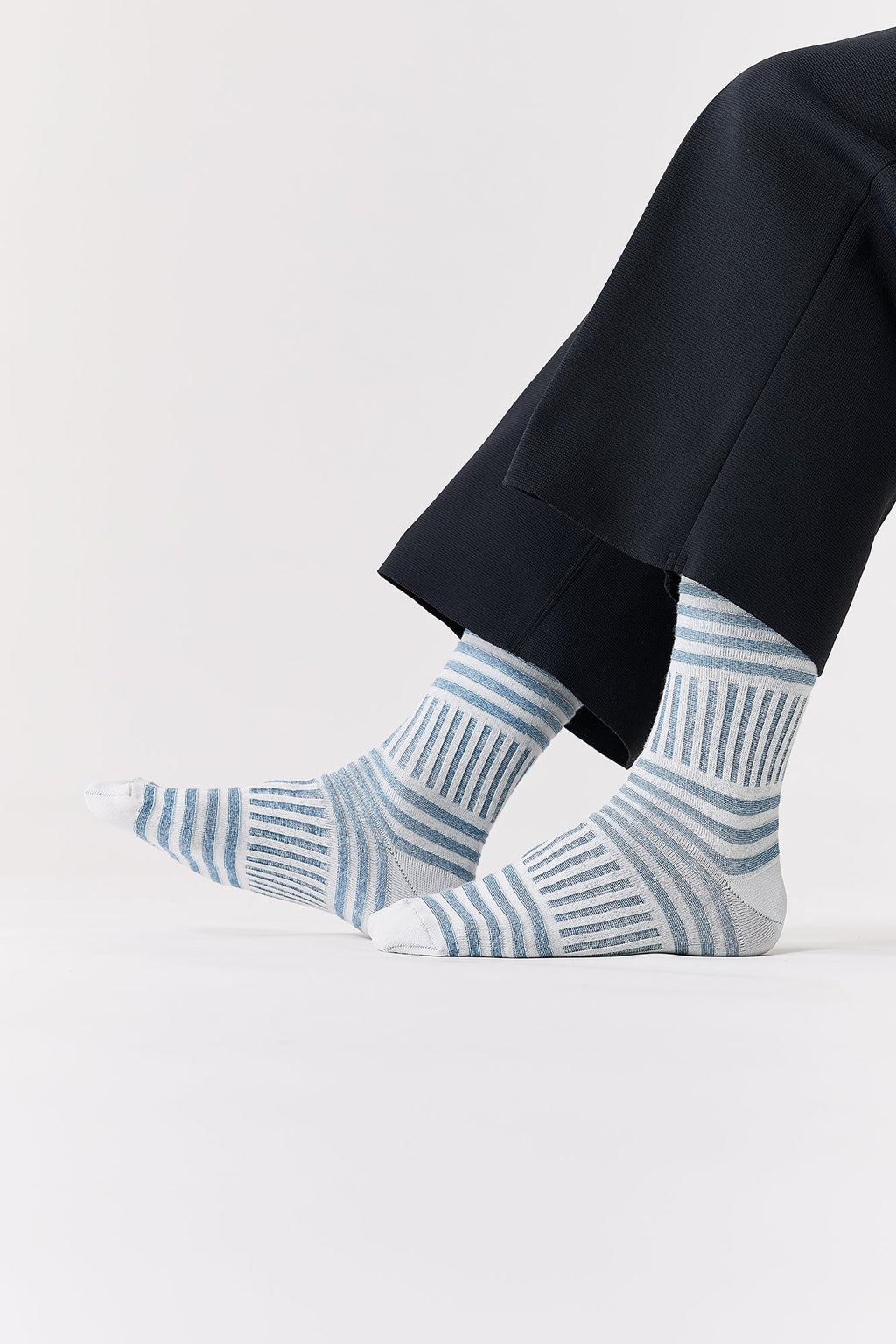 GARTER RIB SOCKS
