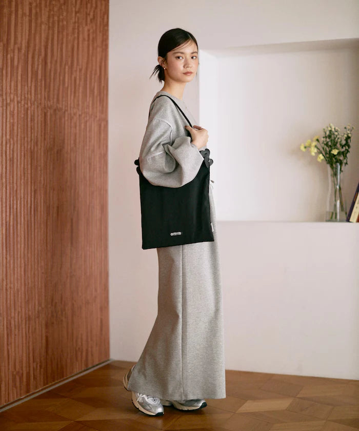Cocoon Sleeve Damboru Sweat One-Piece / Spindle