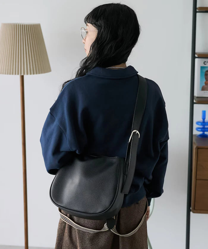 <New color added> Belt shoulder 2WAY bag