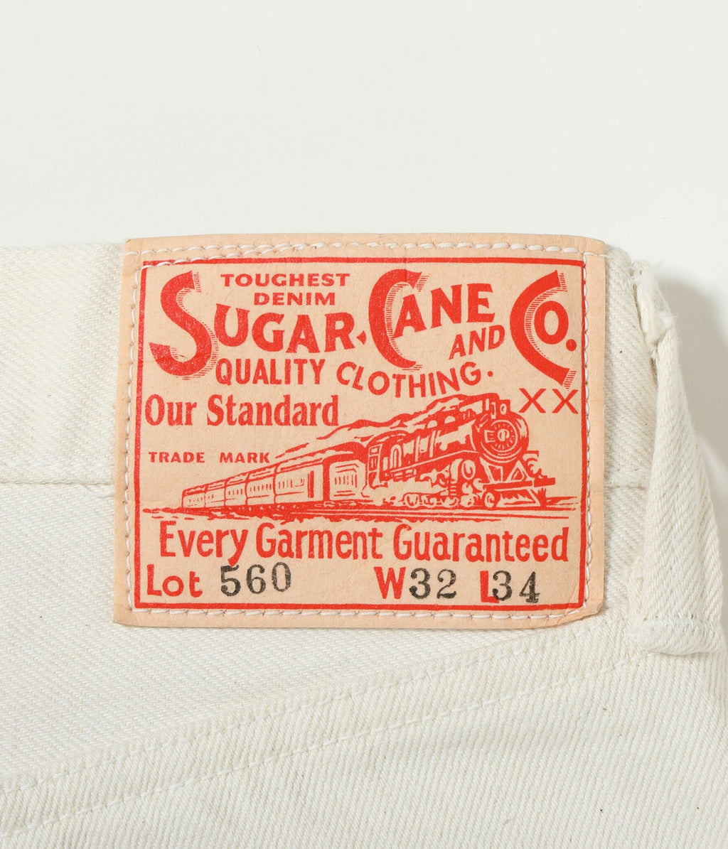13oz. White Denim '1947 Model' (Regular Straight)