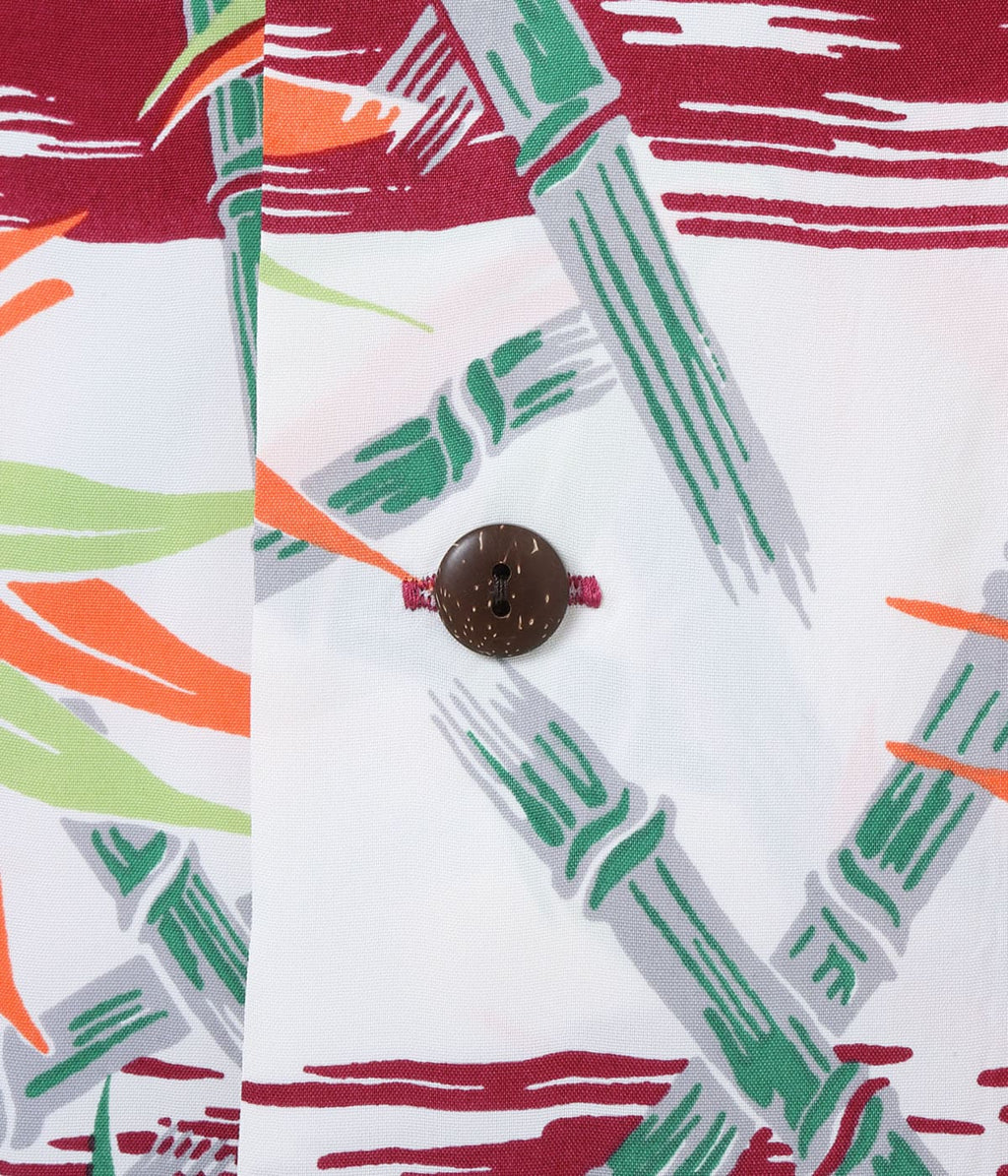 Rayon Hawaiian Shirt 'Bamboo Grasslands'