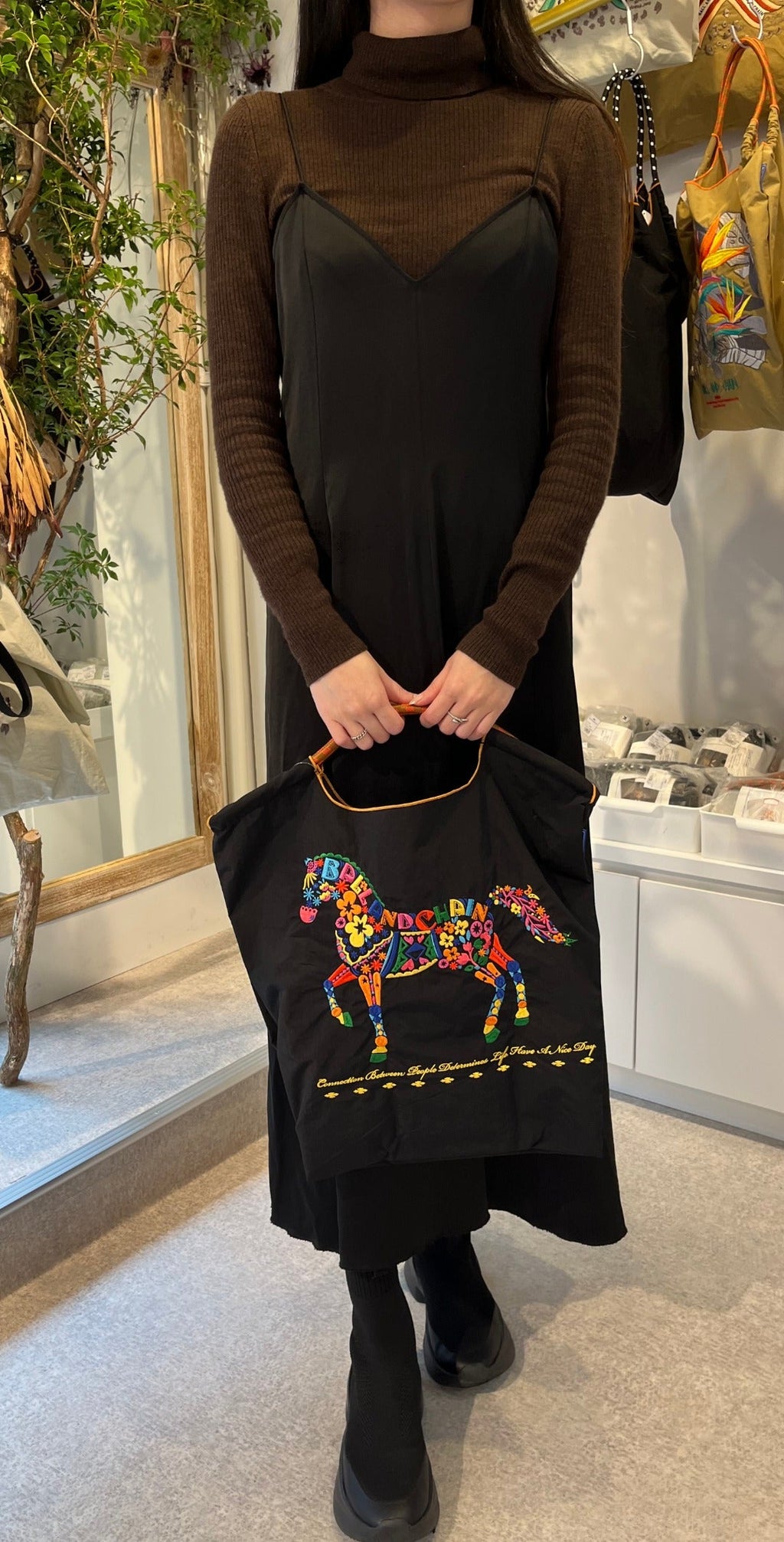 F.HORSE (F. Horse) M#01 BLACK-301035
