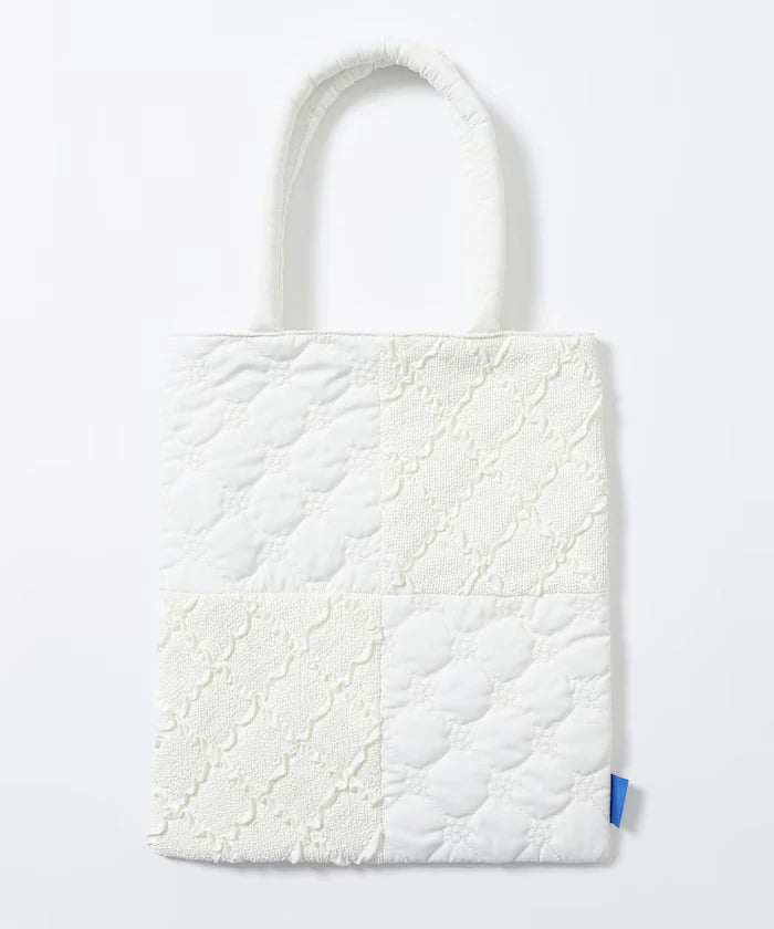 Flower Quilt Patchwork Tote Bag