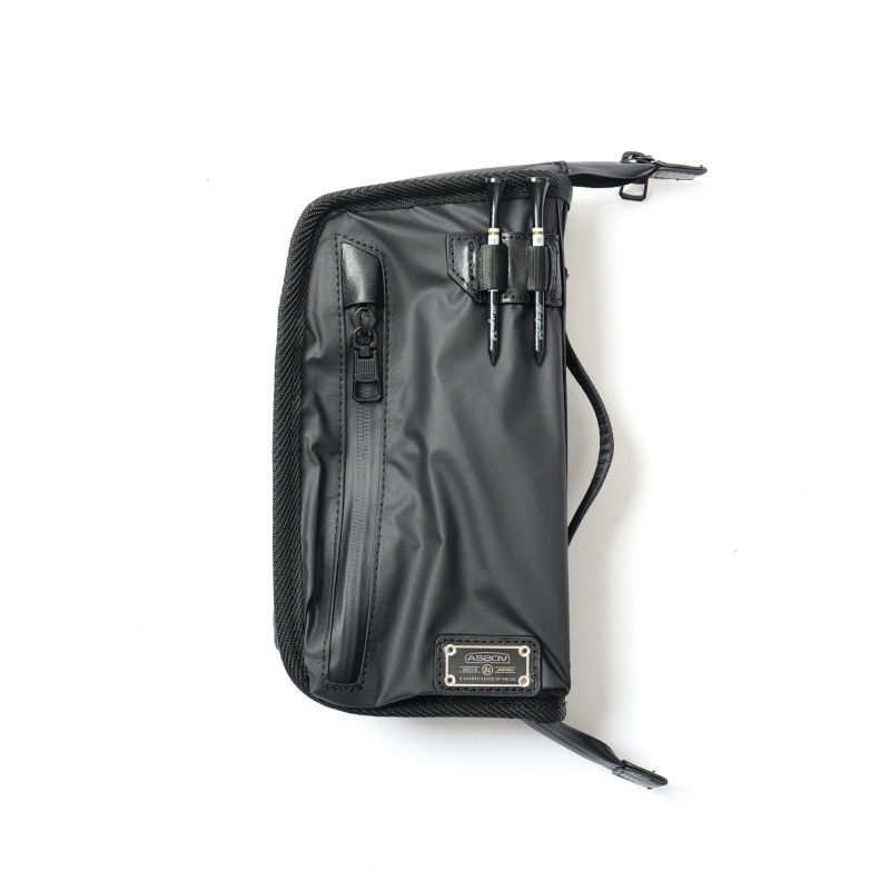NYLON POLYCA CADDY BAG BLACK