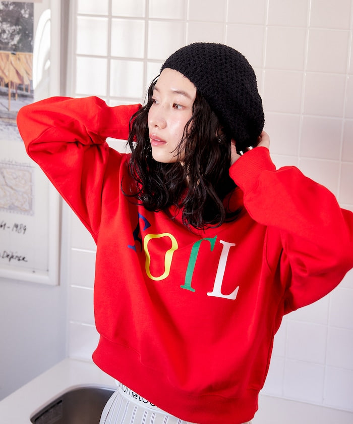 Lace Knit Beret Hat