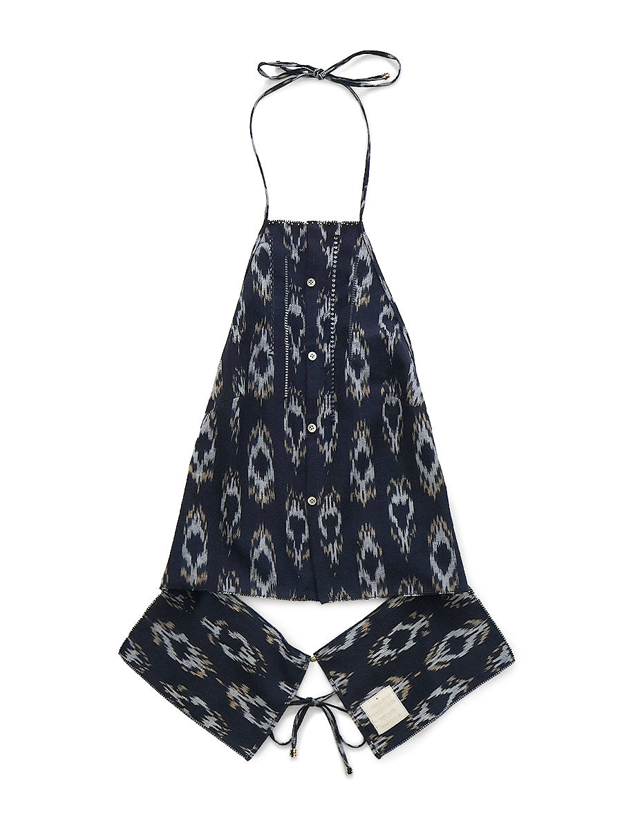 KASURI Bib Chalk Camisole