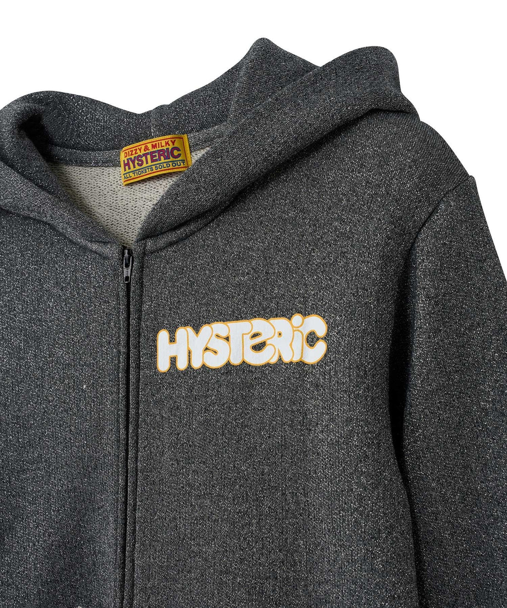 CHAINSAW BUNNY Short-Length Hoodie
