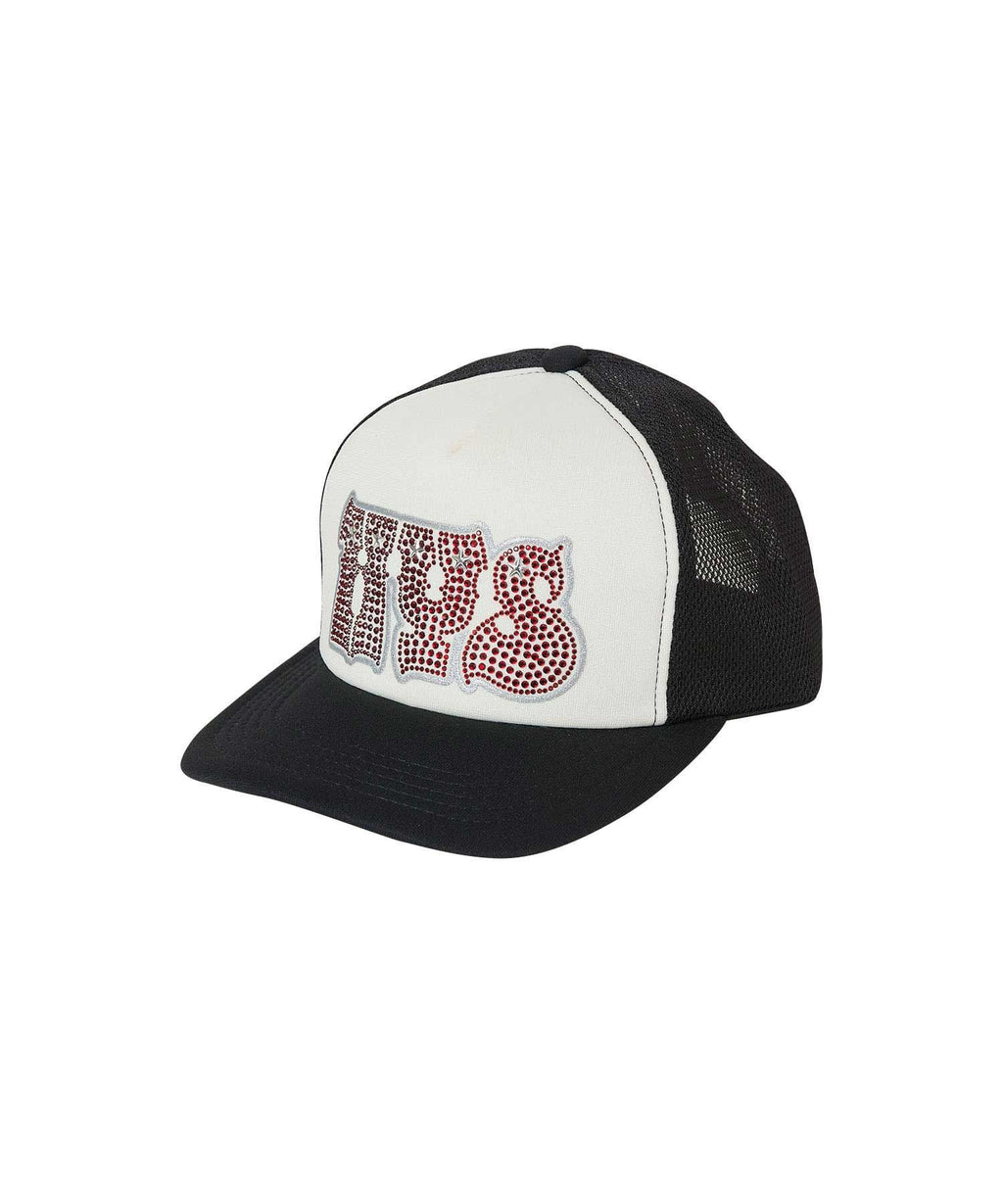 HYPNOTIZED LOGO Rhinestone Mesh Cap