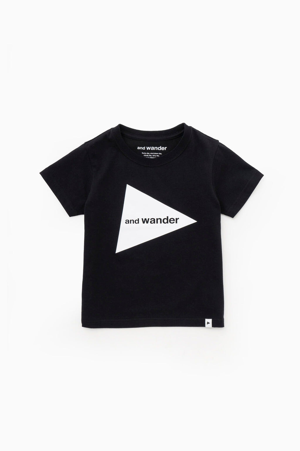 and wander big logo T kids