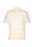 Lace Grid Pleats