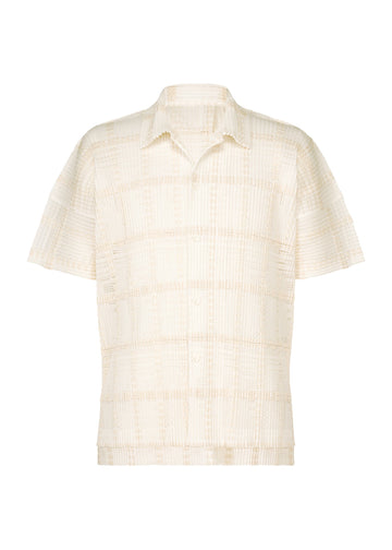 Lace Grid Pleats