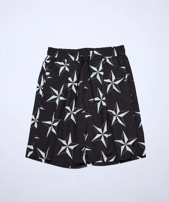 Pattern Easy Shorts / Allover Design Short Pants / Setup Compatible