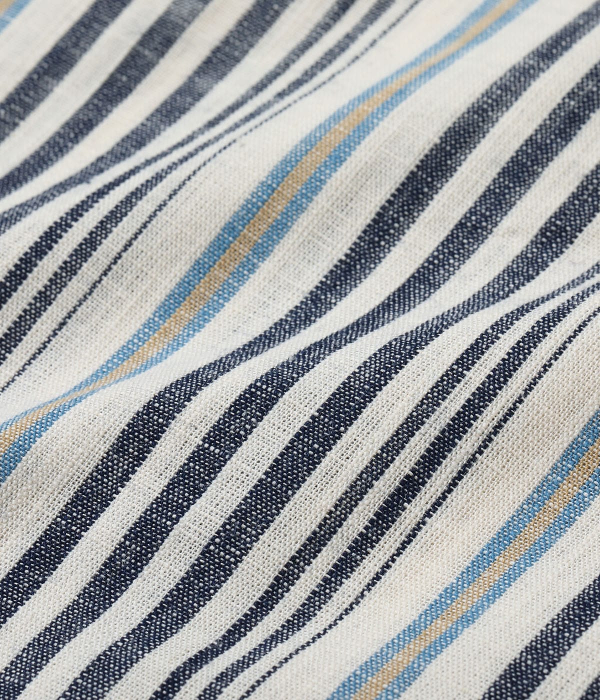 FICTION ROMANCE 5.5oz. INDIGO STRIPE WORK SHIRT