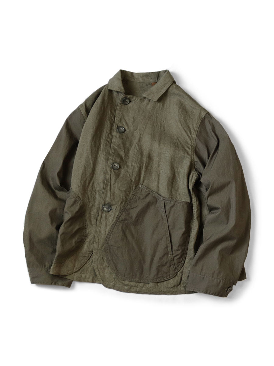 Linen Chino Cloth x Gabardin Goman Coveralls