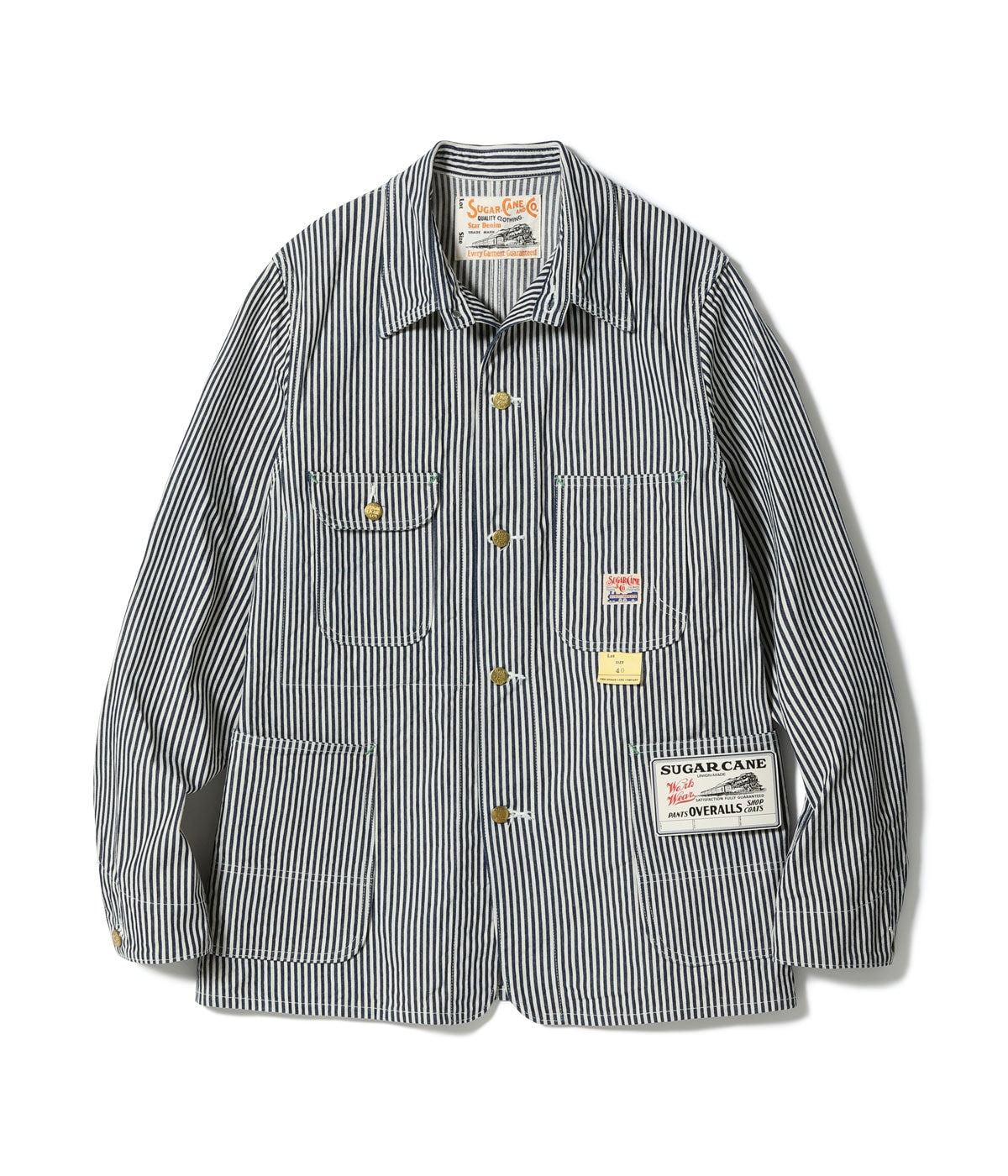 11oz. Hickory Stripe Work Coat