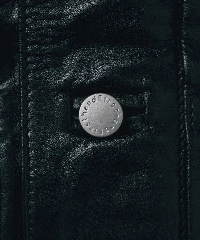 Leather Jacket TYPE-1 / Water-Repellent Leather / Cowhide