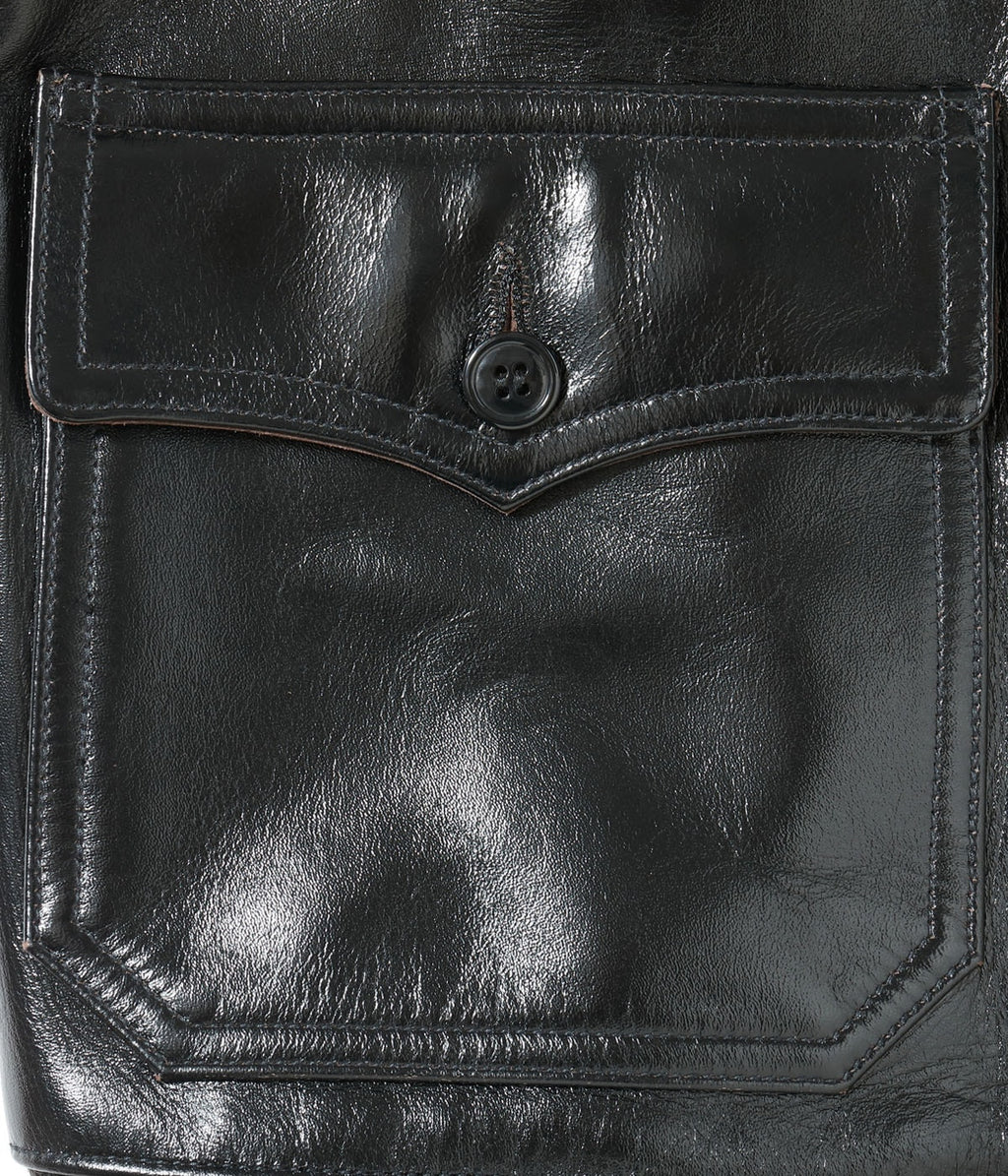 WILLIAM GIBSON COLLECTION Type BLACK AN-J-3A HORSEHIDE MODEL