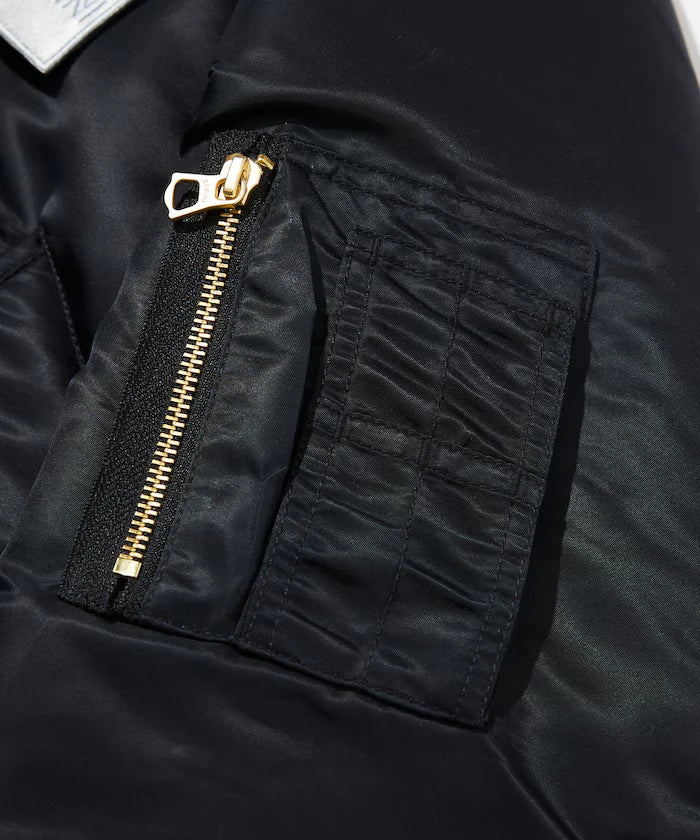 3M Reflector Patch Magazine Pocket Nylon Twill Flight Jacket “MA-1”
