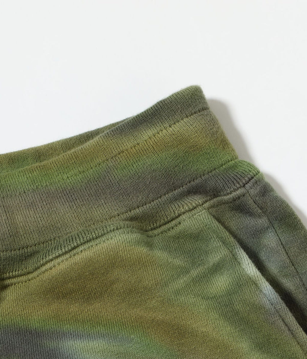 Tie Dye Camouflage Sweat Shorts