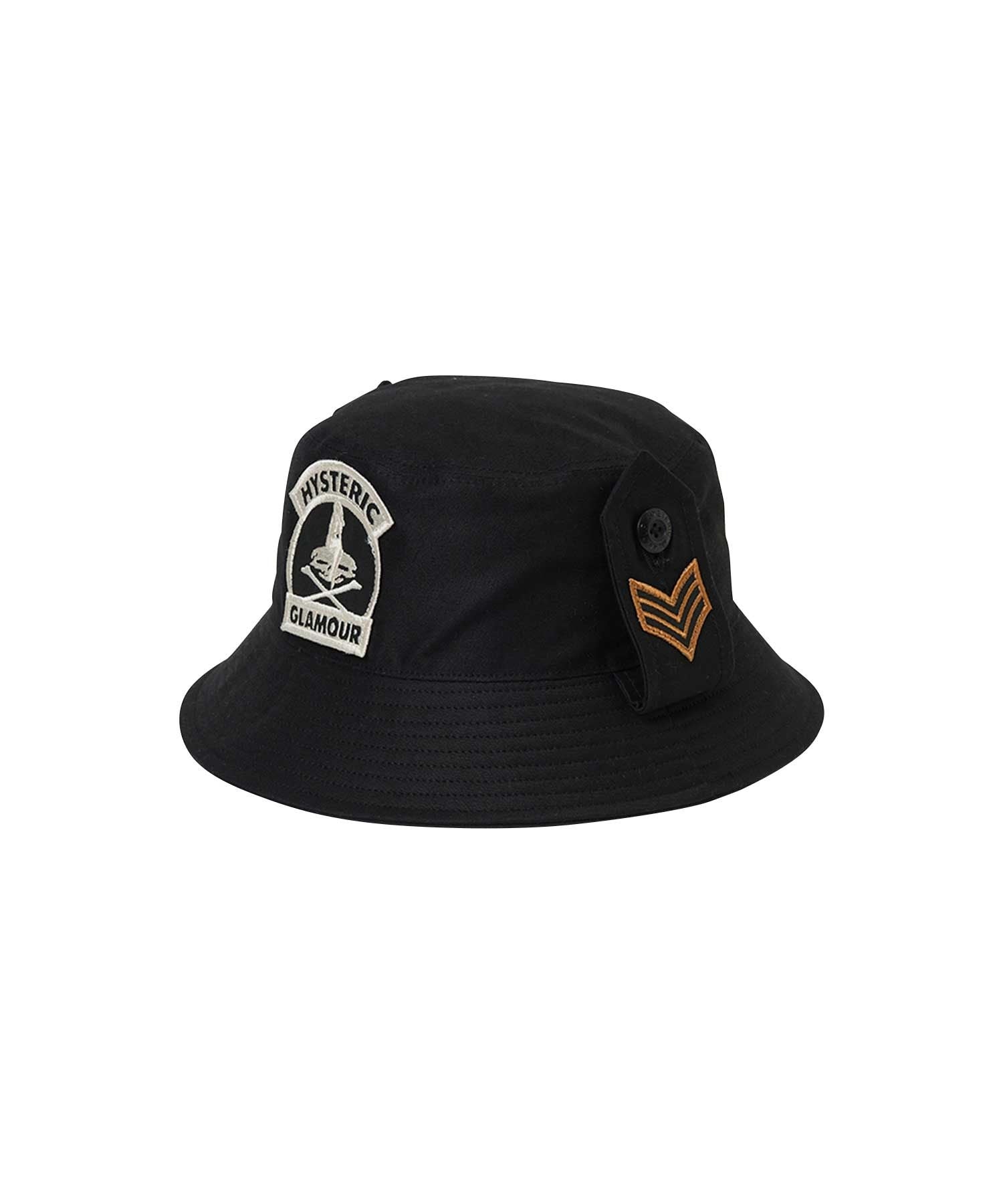 Woman On Skull Patch Bucket Hat