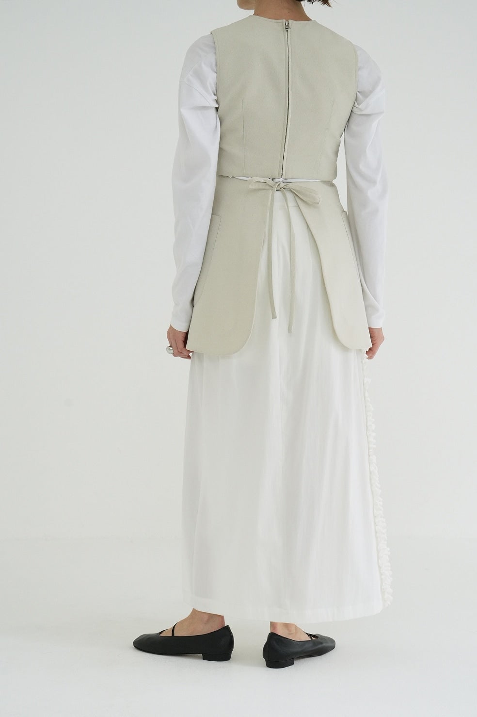 FRILL WRAP SKIRT