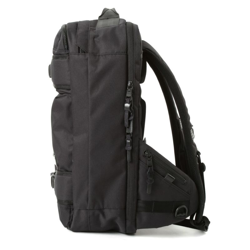 CORDURA DOBBY 305D 3WAY BACK PACK sizeM/BLACK