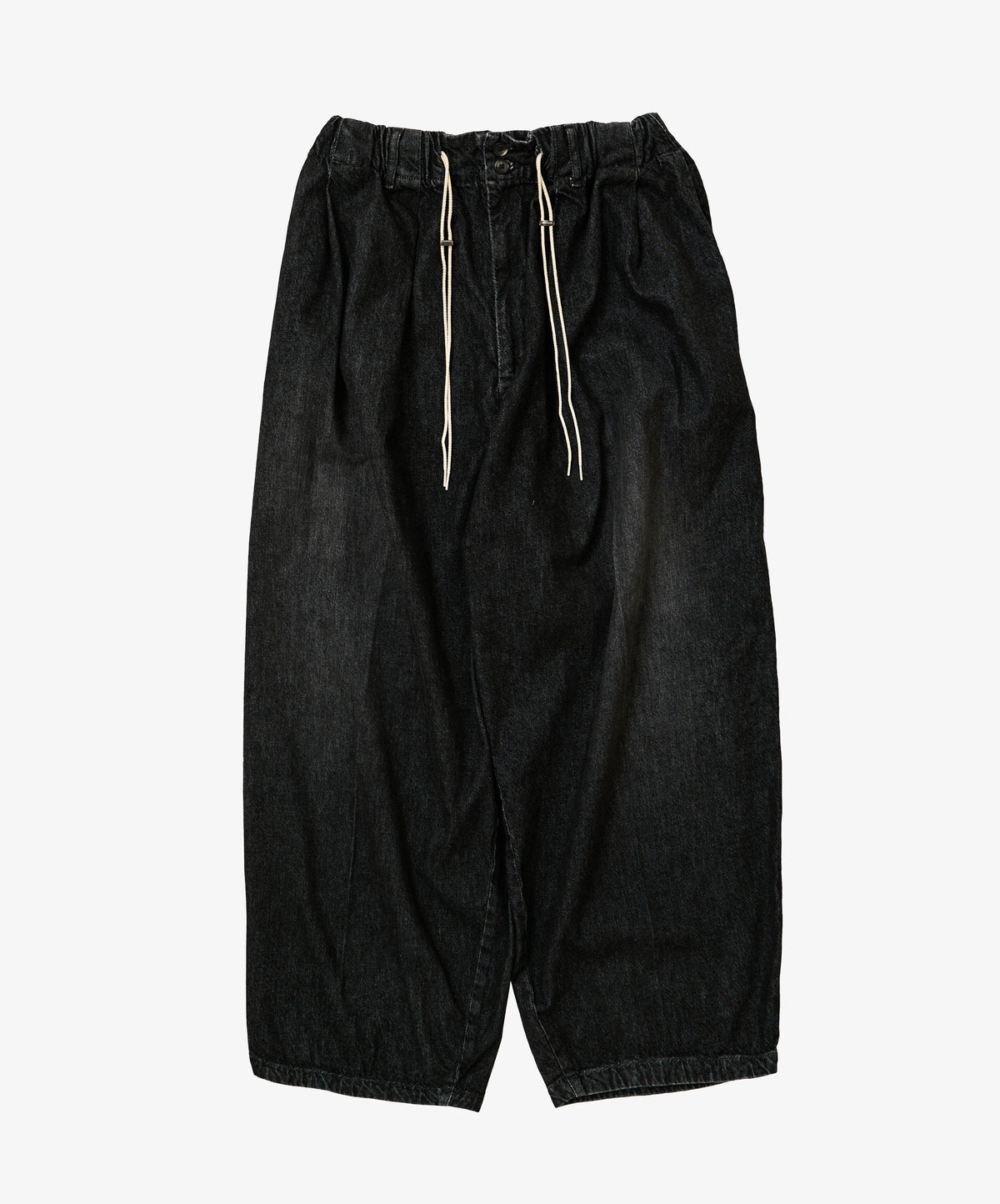circular pants black denim damaged