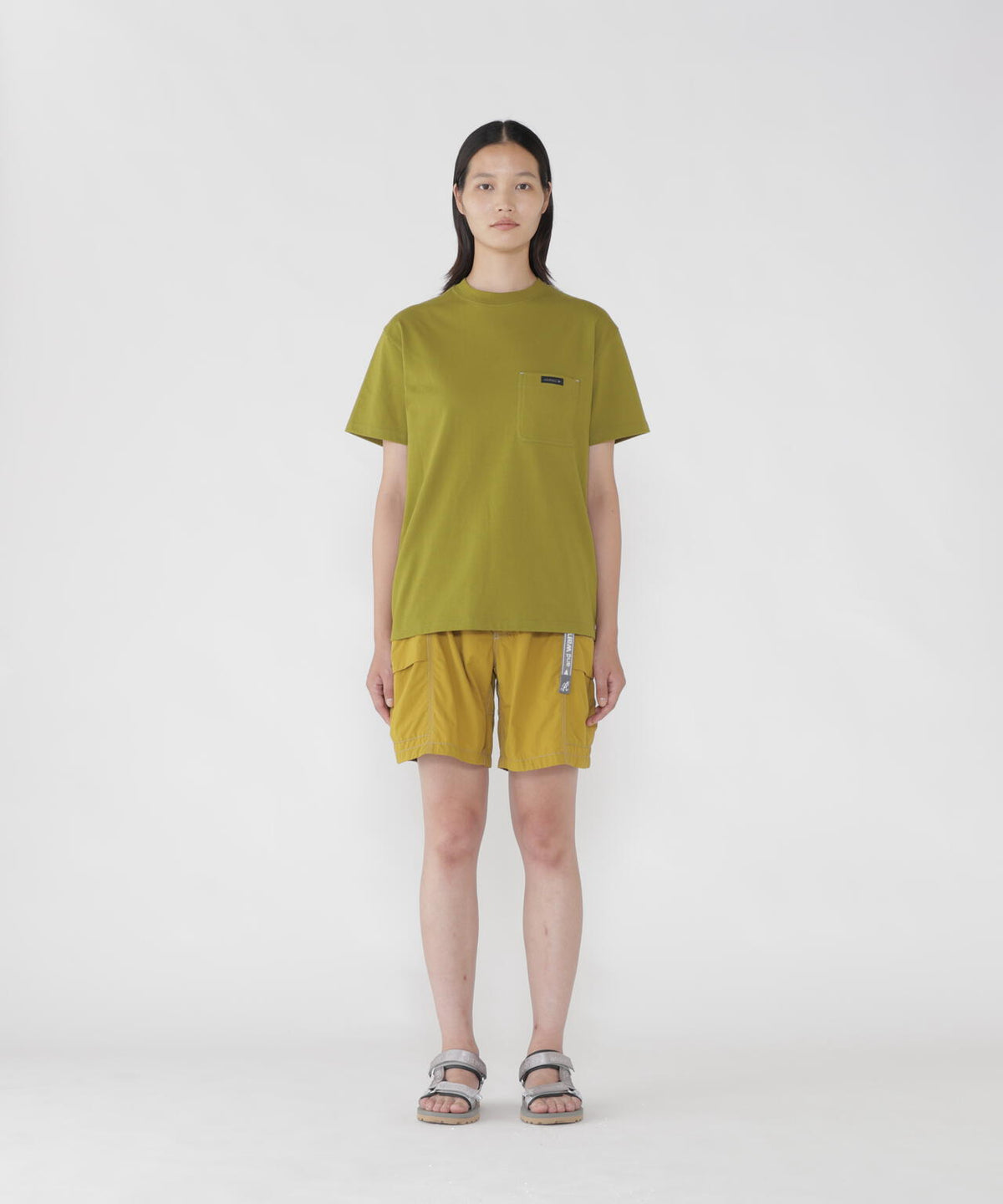Gramicci × and wander  backprint S/S tee