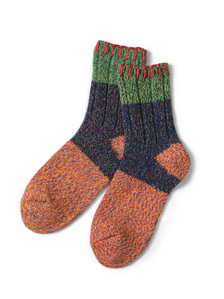 56 Pcs Wool Gogh Tweed HOBO Stitch Socks